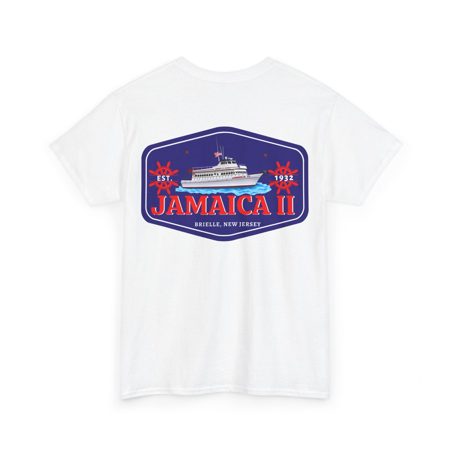 White Jamaica II Short Sleeve T-Shirt